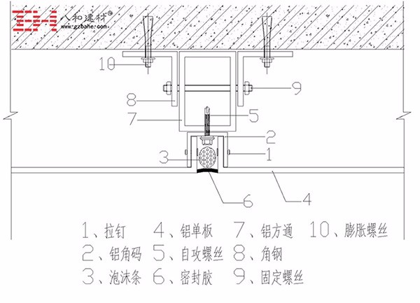 <strong>铝单板密拼安装方法</strong>